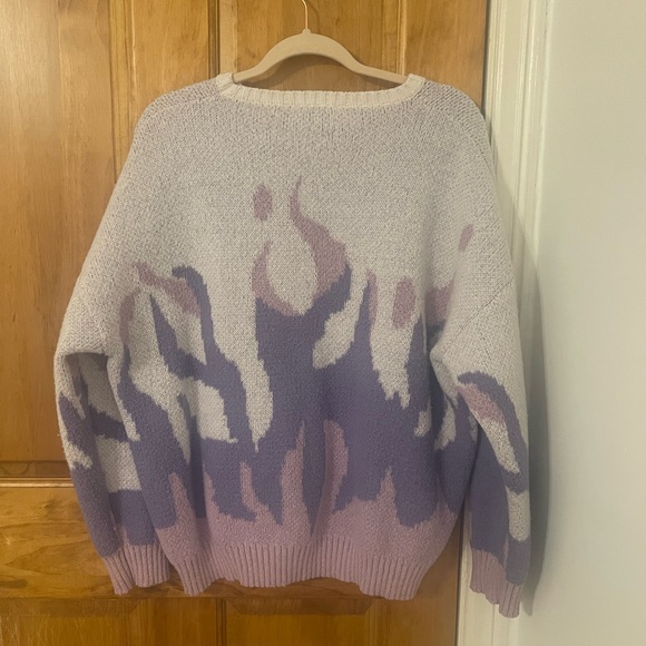 Purple Flame Sweater - Picture 3 of 6
